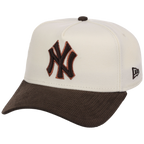 New York Yankees MLB Chrome Walnut Cord New Era 59FORTY