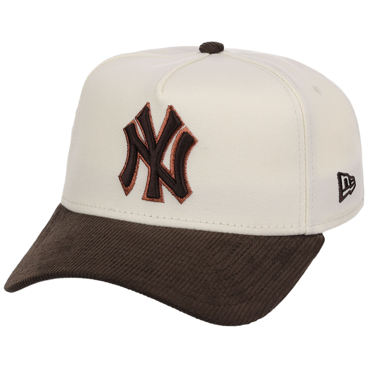 New York Yankees MLB Chrome Walnut Cord New Era 59FORTY