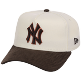 New York Yankees MLB Chrome Walnut Cord New Era 59FORTY