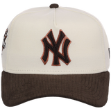 New York Yankees MLB Chrome Walnut Cord New Era 59FORTY