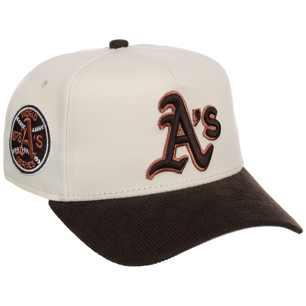 Oakland Athletics MLB Chrome Walnut Cord New Era 59FORTY