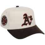 Oakland Athletics MLB Chrome Walnut Cord New Era 59FORTY