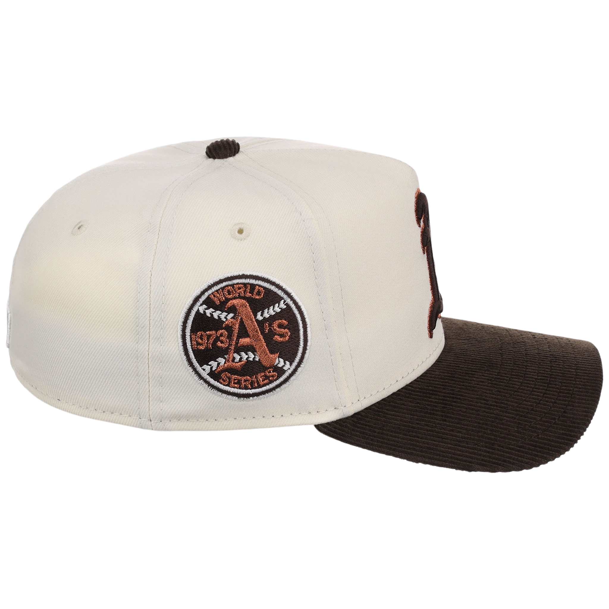 Oakland Athletics MLB Chrome Walnut Cord New Era 59FORTY