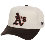 Oakland Athletics MLB Chrome Walnut Cord New Era 59FORTY