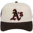 Oakland Athletics MLB Chrome Walnut Cord New Era 59FORTY