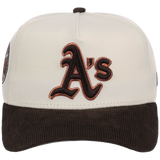 Oakland Athletics MLB Chrome Walnut Cord New Era 59FORTY