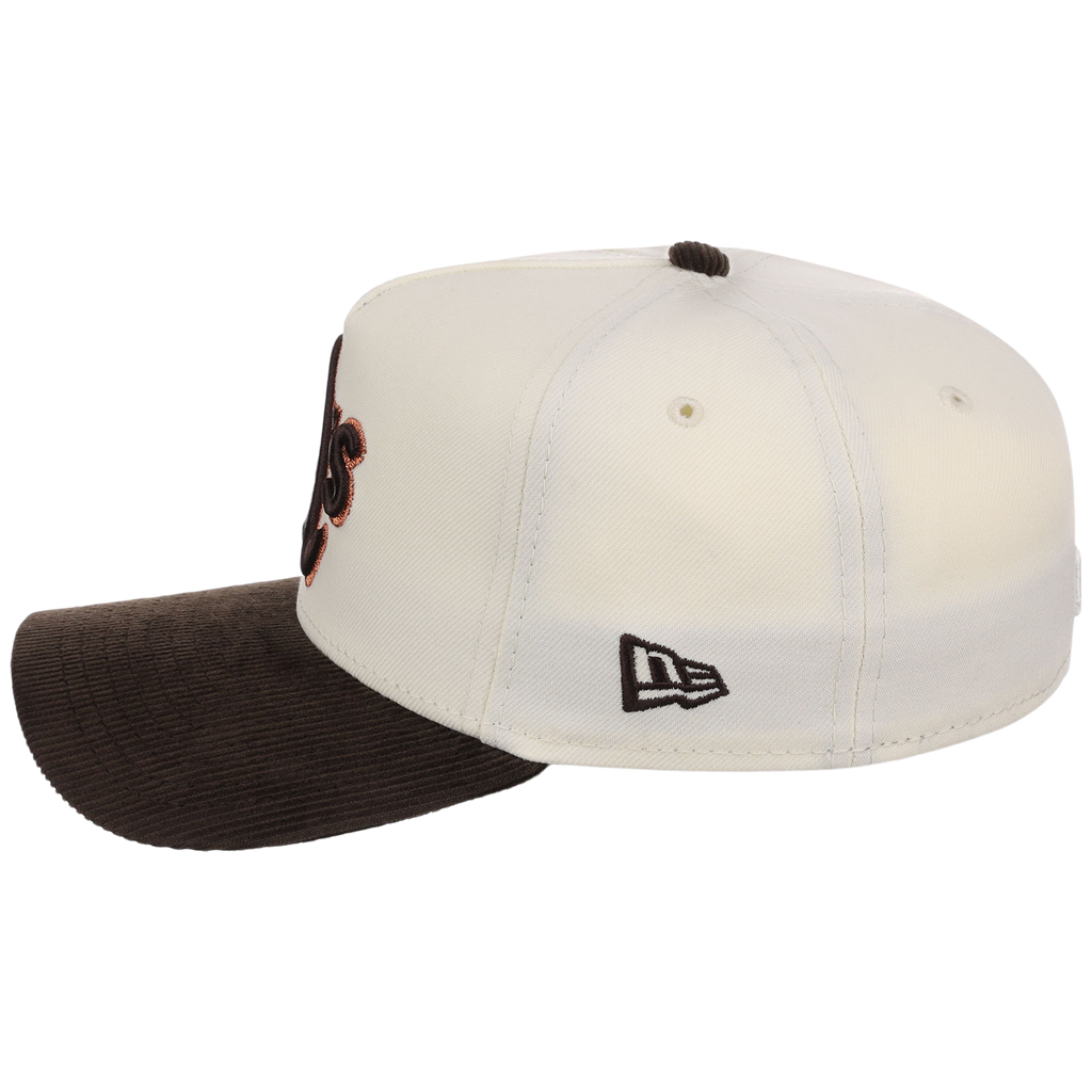 Oakland Athletics MLB Chrome Walnut Cord New Era 59FORTY