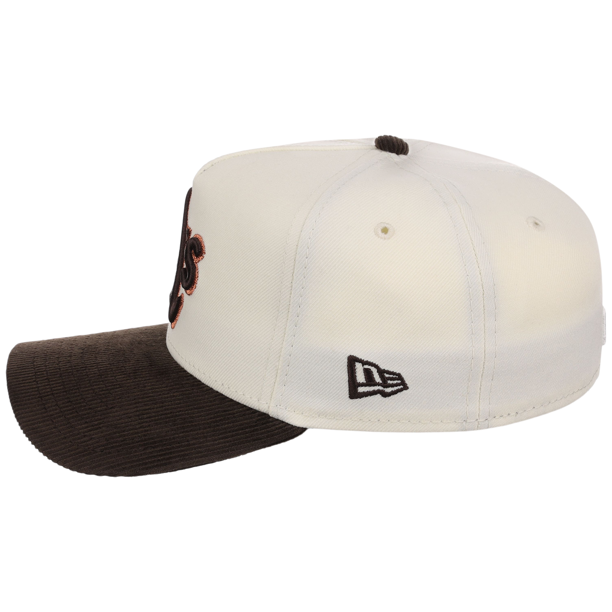 Oakland Athletics MLB Chrome Walnut Cord New Era 59FORTY