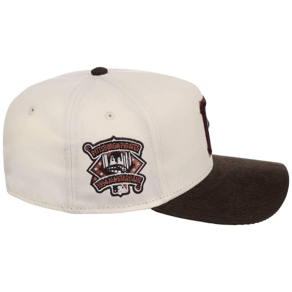 Pittsburgh Pirates MLB Chrome Walnut Cord New Era 59FORTY