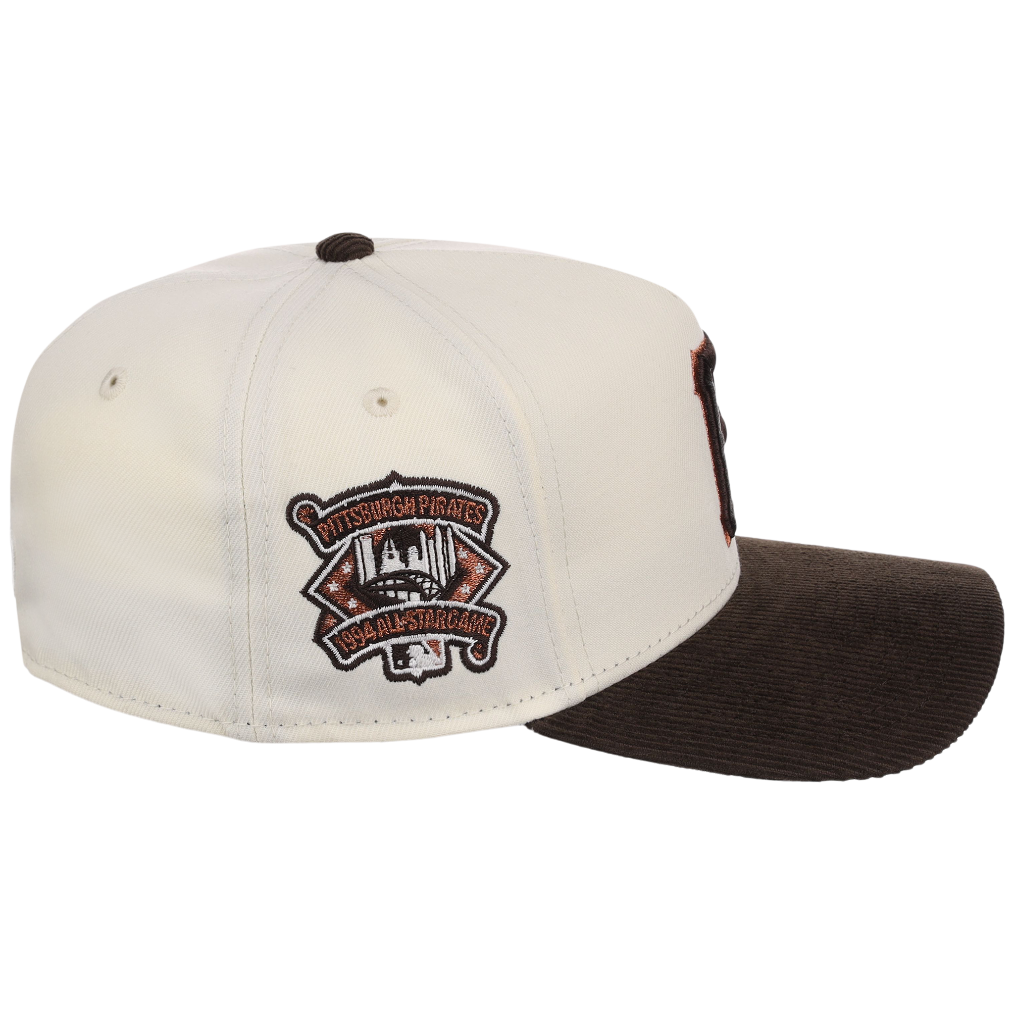 Pittsburgh Pirates MLB Chrome Walnut Cord New Era 59FORTY