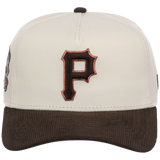 Pittsburgh Pirates MLB Chrome Walnut Cord New Era 59FORTY
