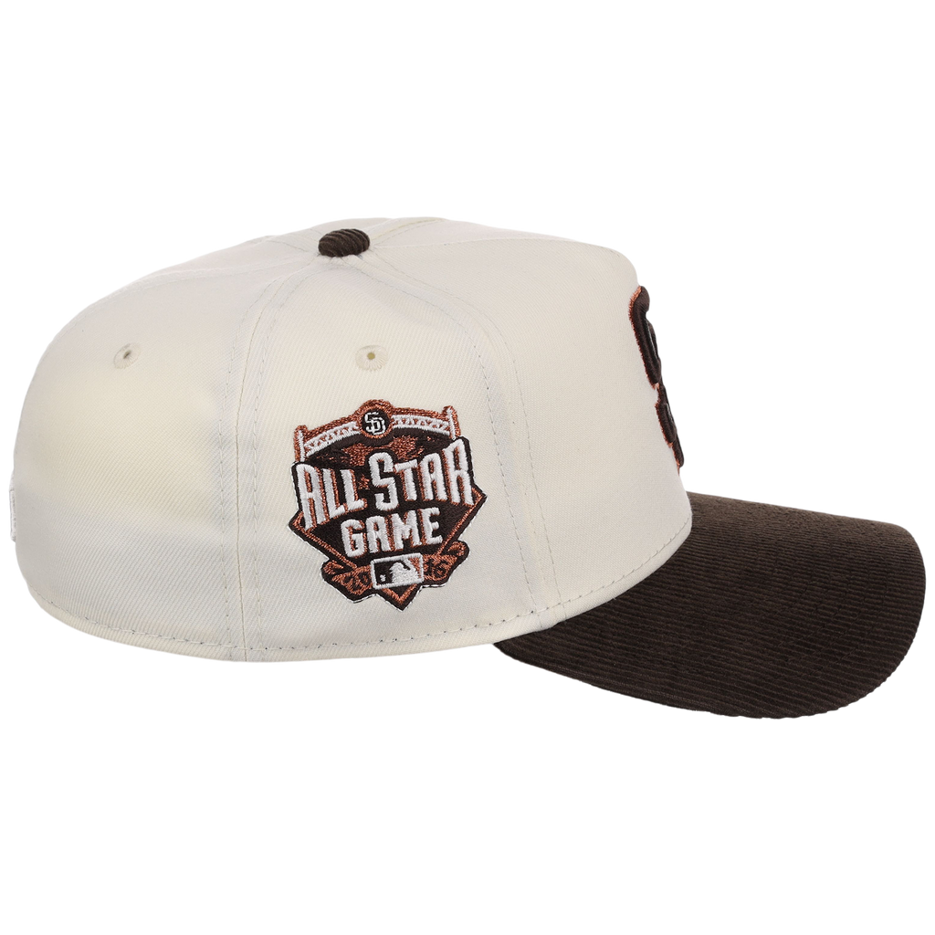 San Diego Padres MLB Chrome Walnut Cord New Era 59FORTY
