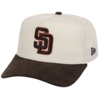 San Diego Padres MLB Chrome Walnut Cord New Era 59FORTY