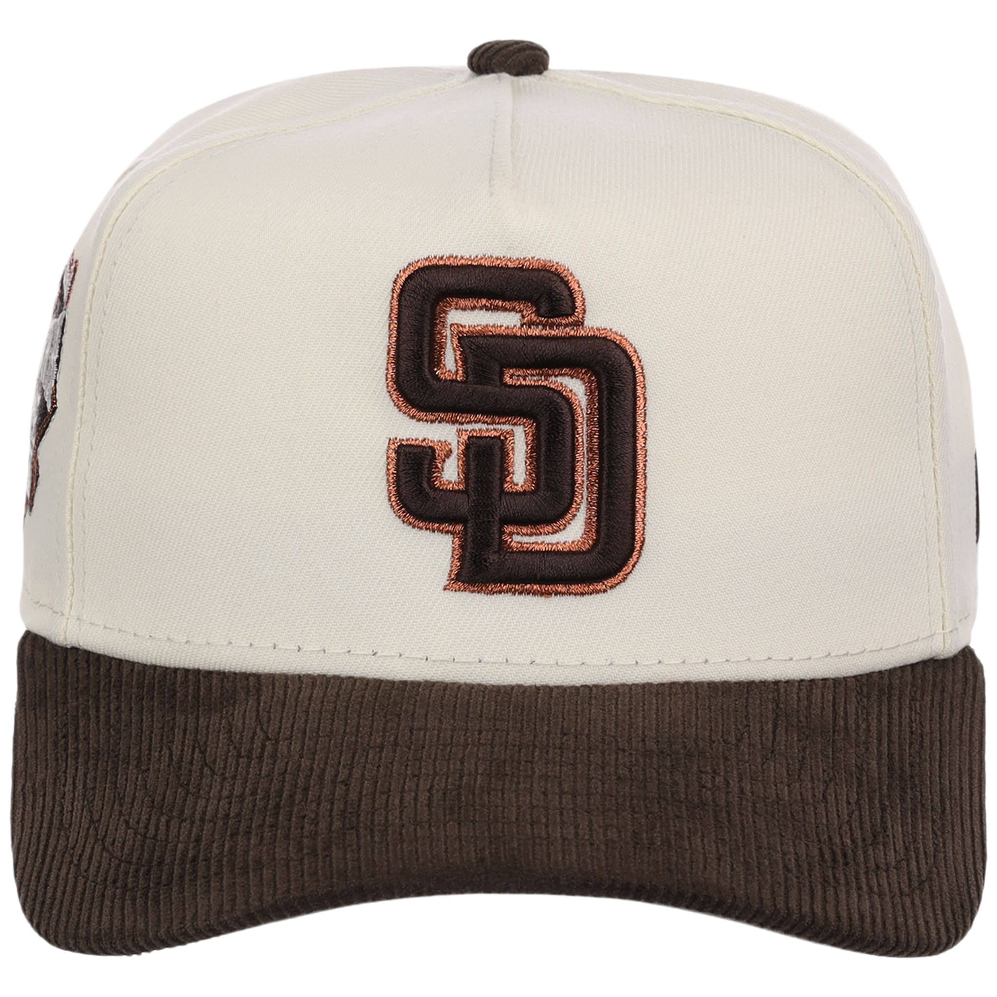 San Diego Padres MLB Chrome Walnut Cord New Era 59FORTY