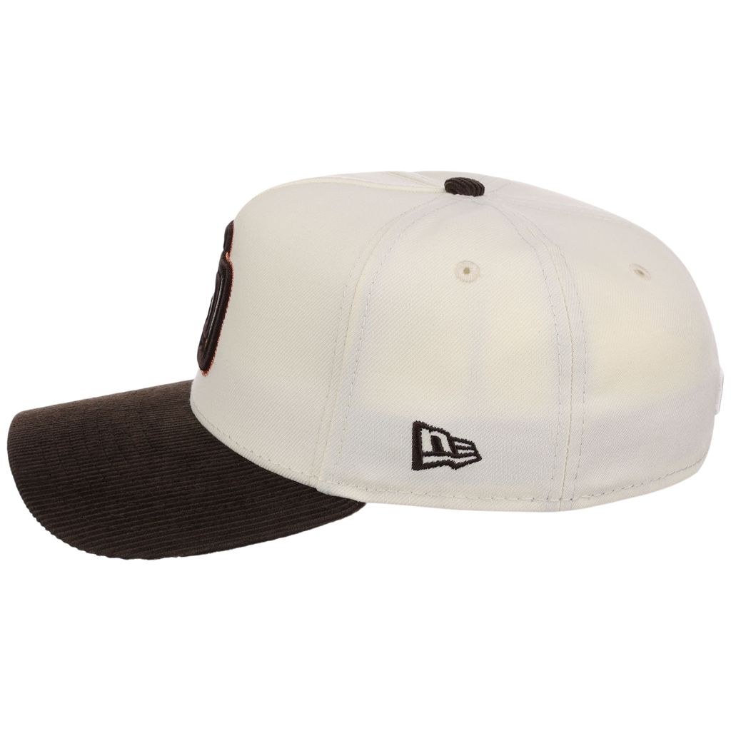 San Diego Padres MLB Chrome Walnut Cord New Era 59FORTY