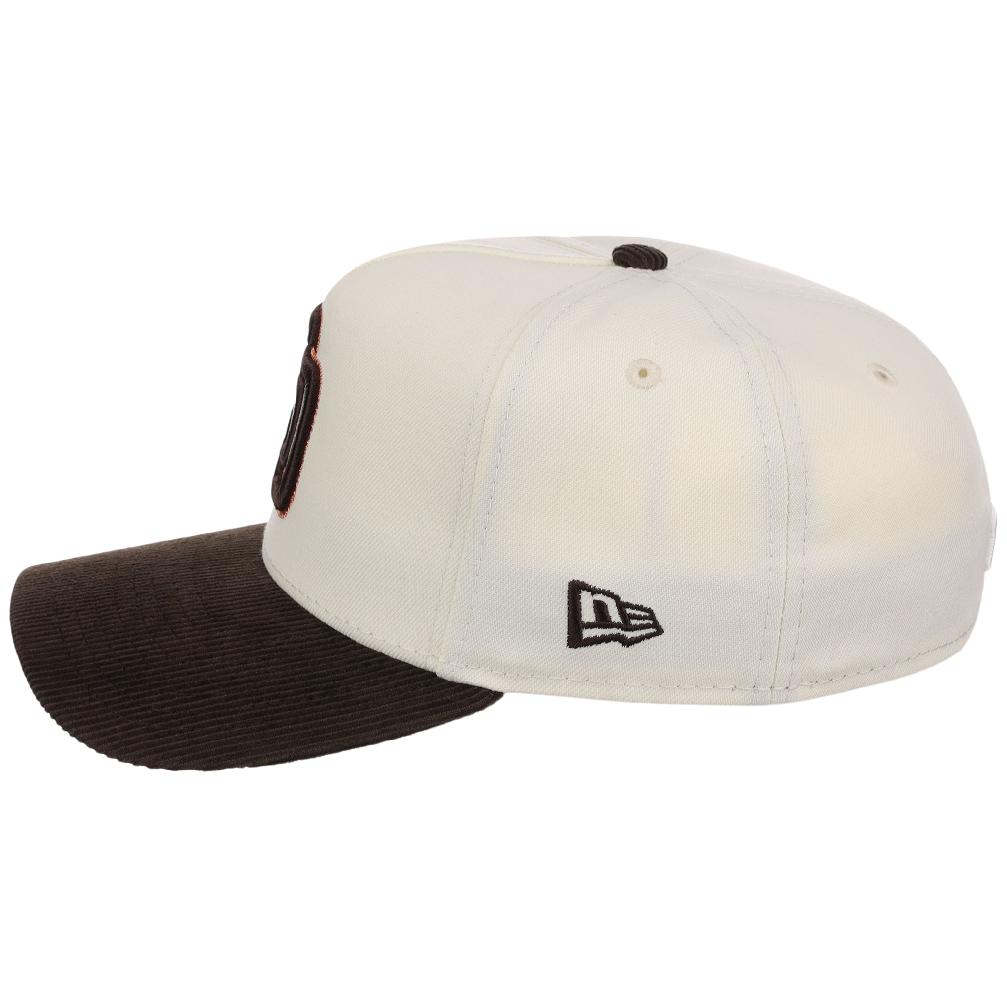 San Diego Padres MLB Chrome Walnut Cord New Era 59FORTY