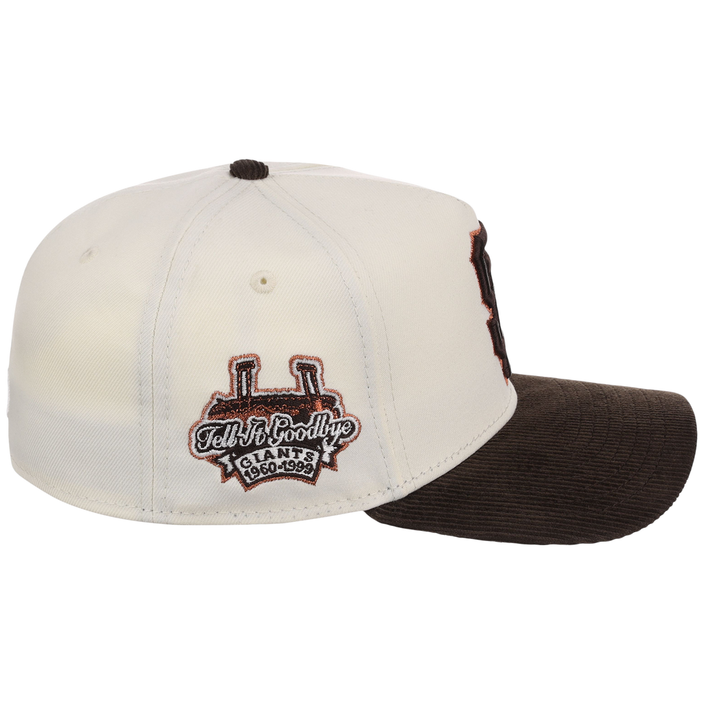 San Francisco Giants MLB Chrome Walnut Cord New Era 59FORTY
