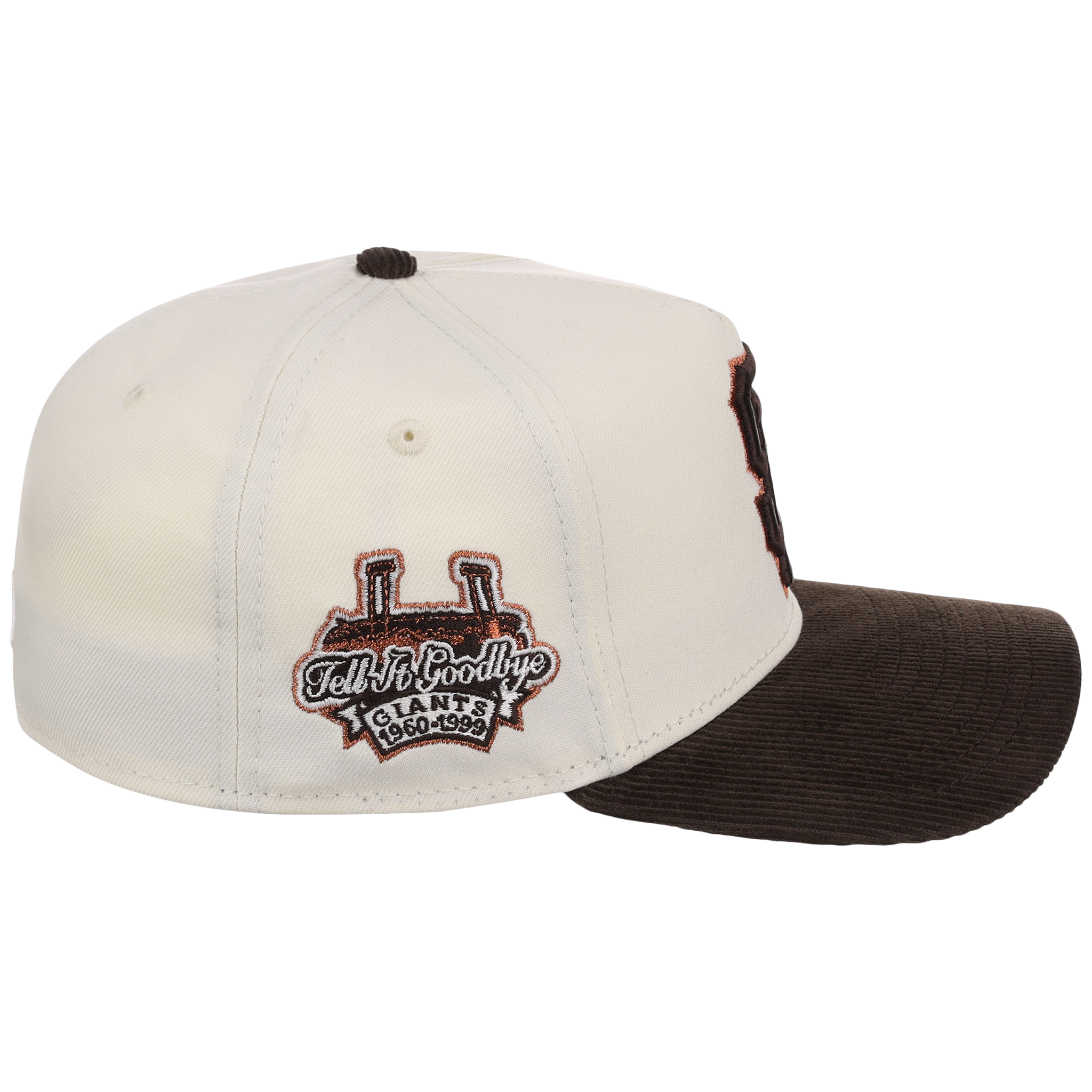 San Francisco Giants MLB Chrome Walnut Cord New Era 59FORTY