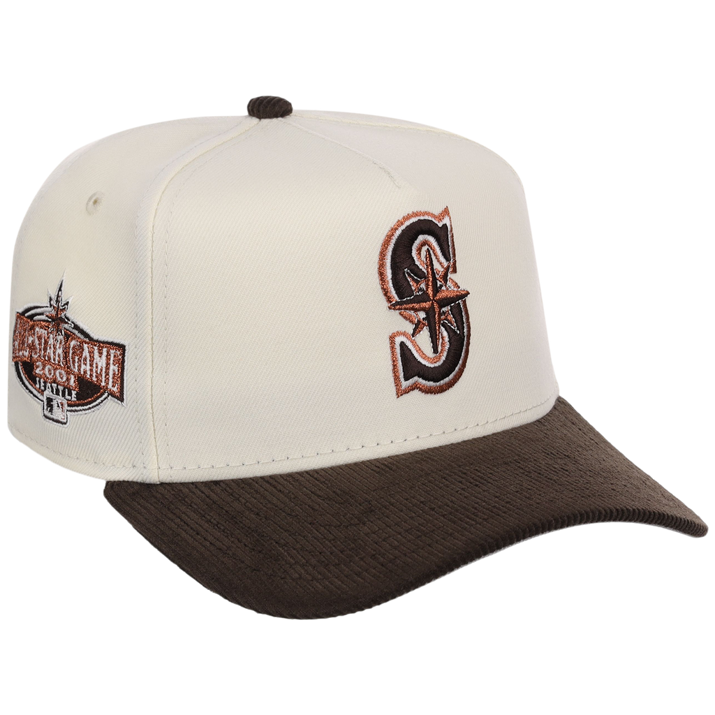 Seattle Mariners MLB Chrome Walnut Cord New Era 59FORTY