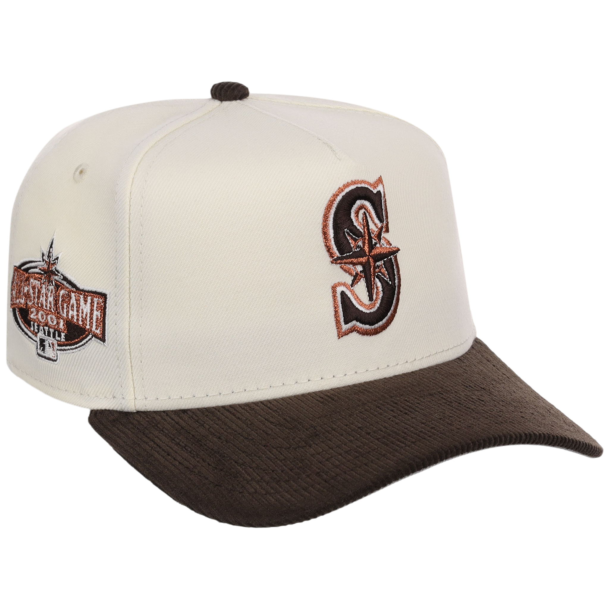Seattle Mariners MLB Chrome Walnut Cord New Era 59FORTY