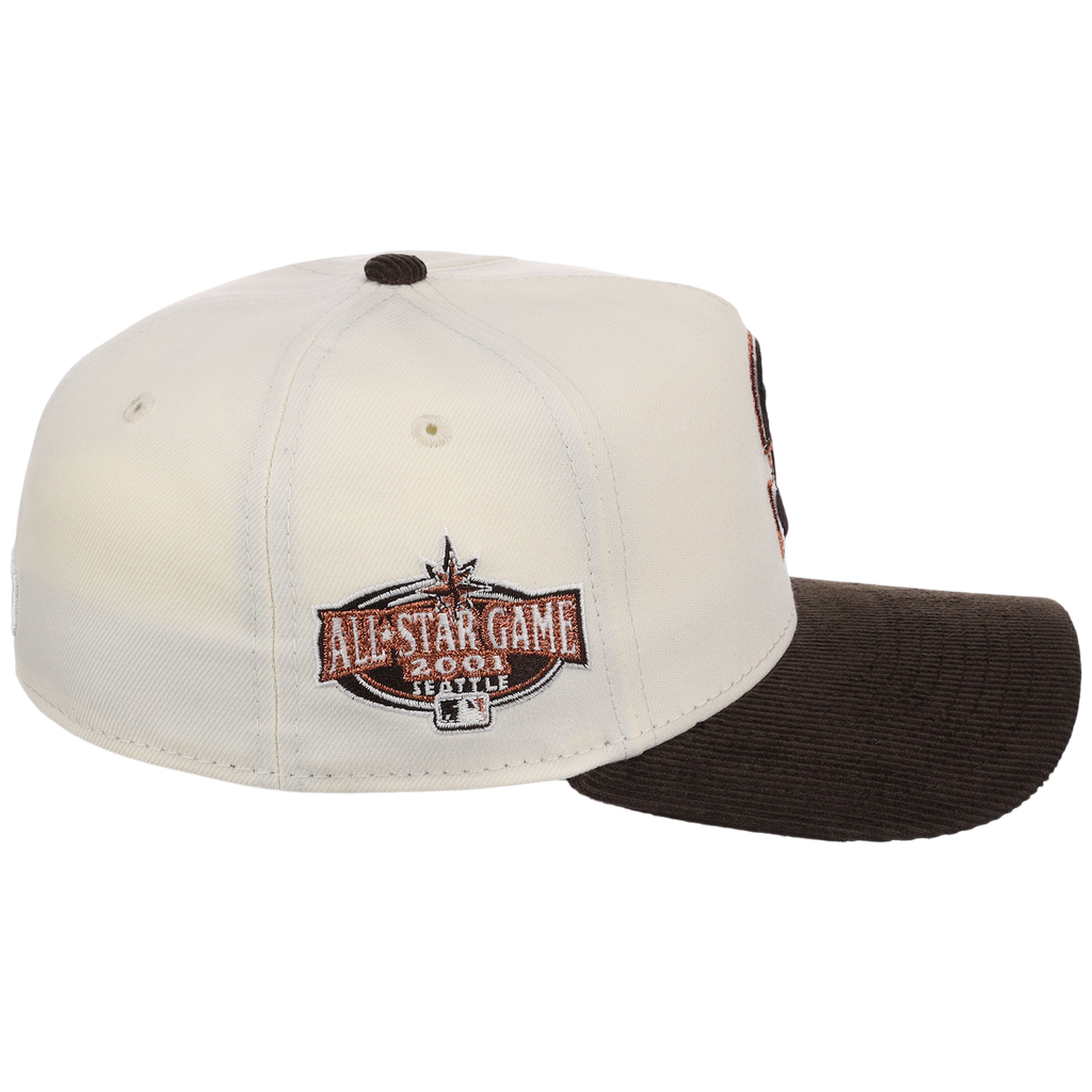 Seattle Mariners MLB Chrome Walnut Cord New Era 59FORTY