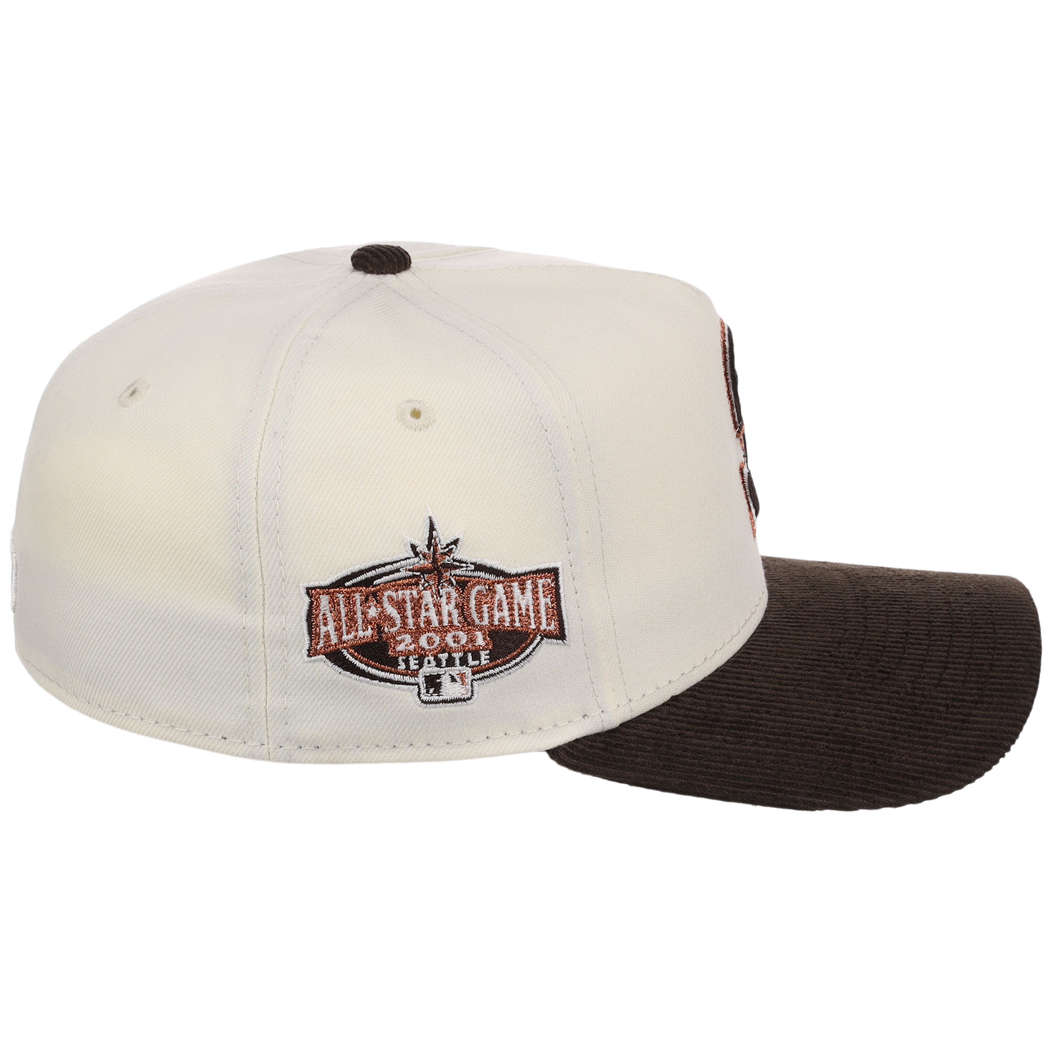 Seattle Mariners MLB Chrome Walnut Cord New Era 59FORTY