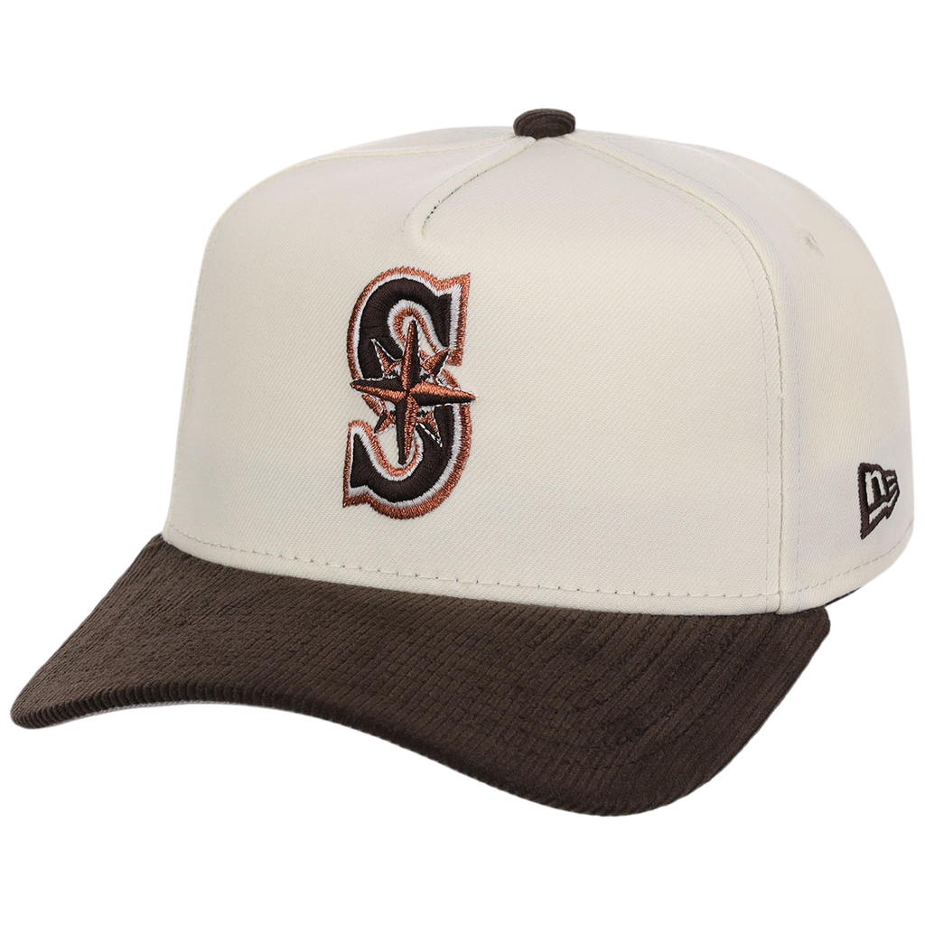 Seattle Mariners MLB Chrome Walnut Cord New Era 59FORTY