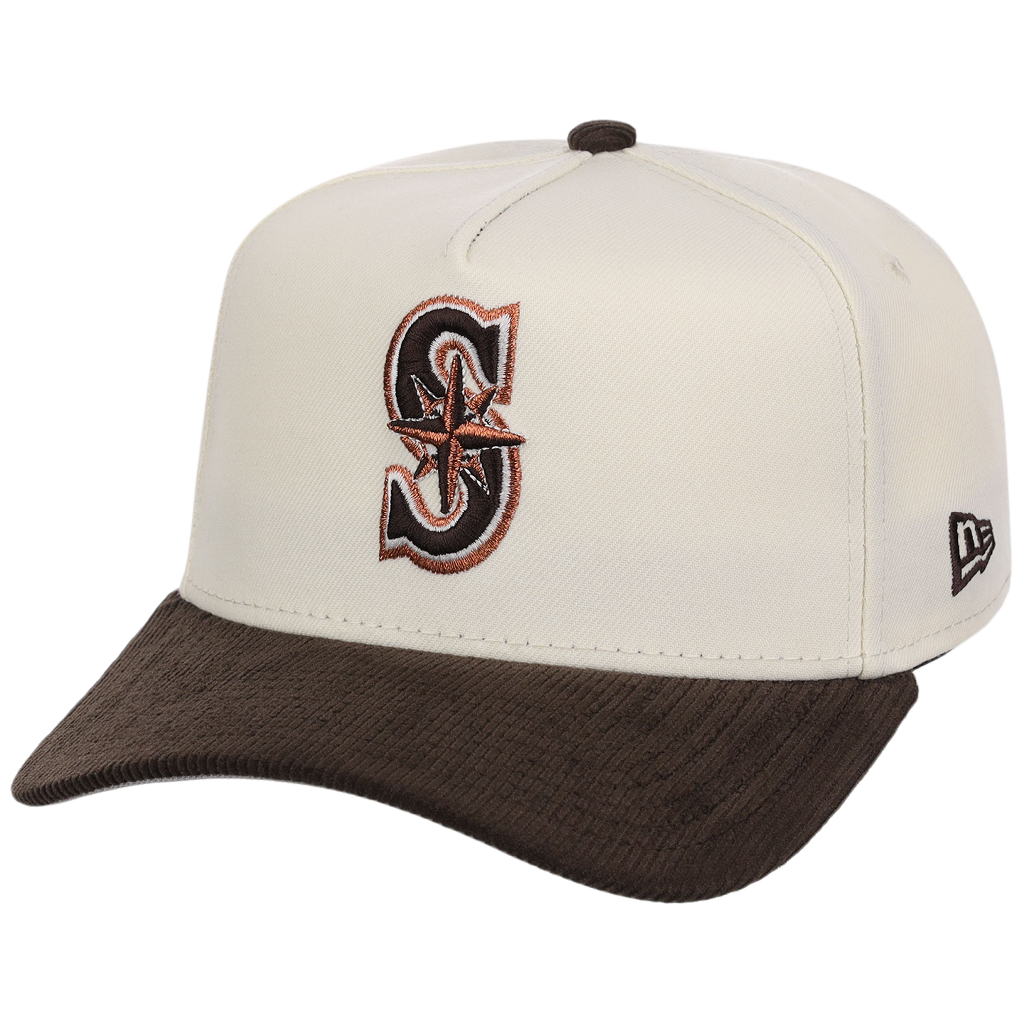 Seattle Mariners MLB Chrome Walnut Cord New Era 59FORTY