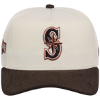 Seattle Mariners MLB Chrome Walnut Cord New Era 59FORTY