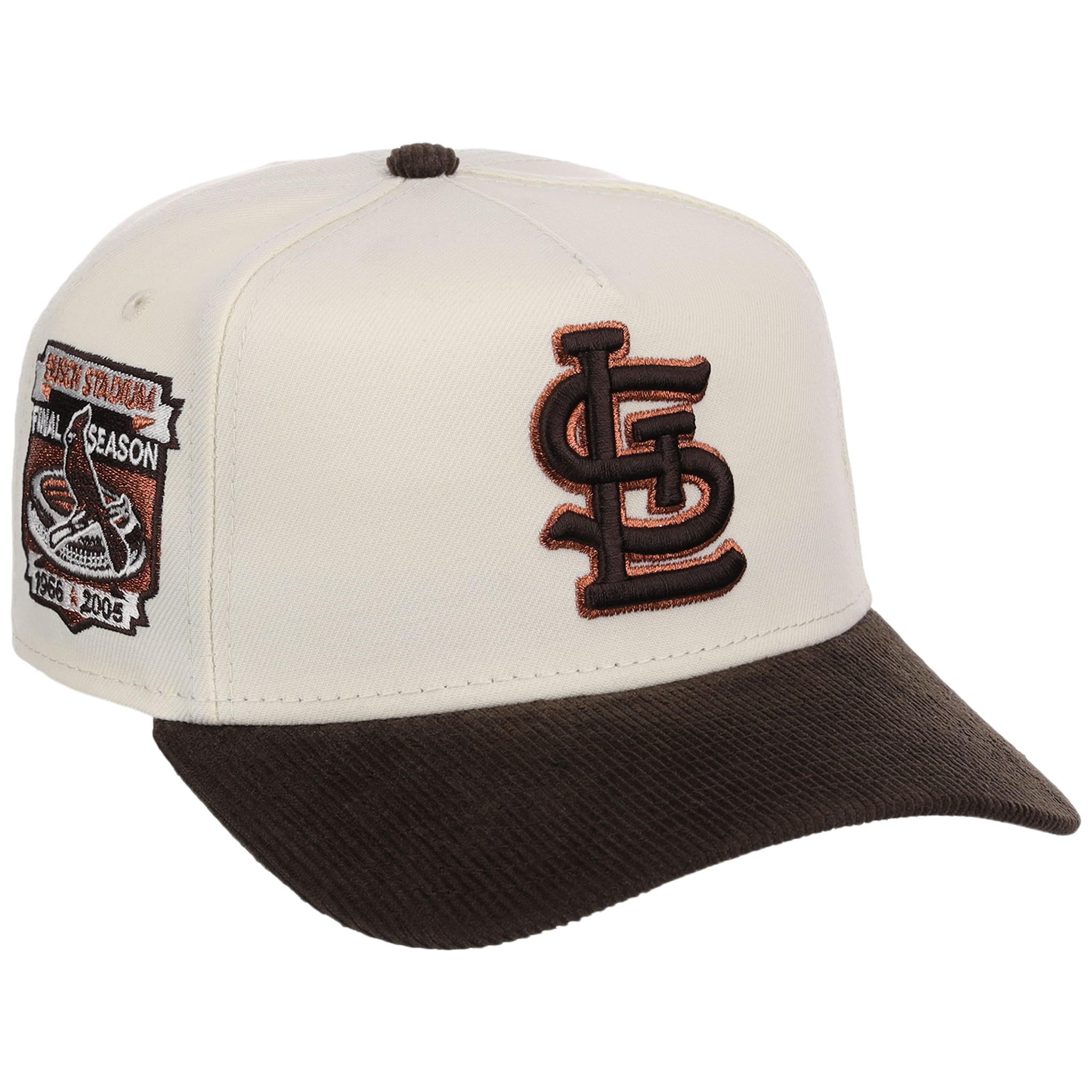 St. Louis Cardinals MLB Chrome Walnut Cord New Era 59FORTY