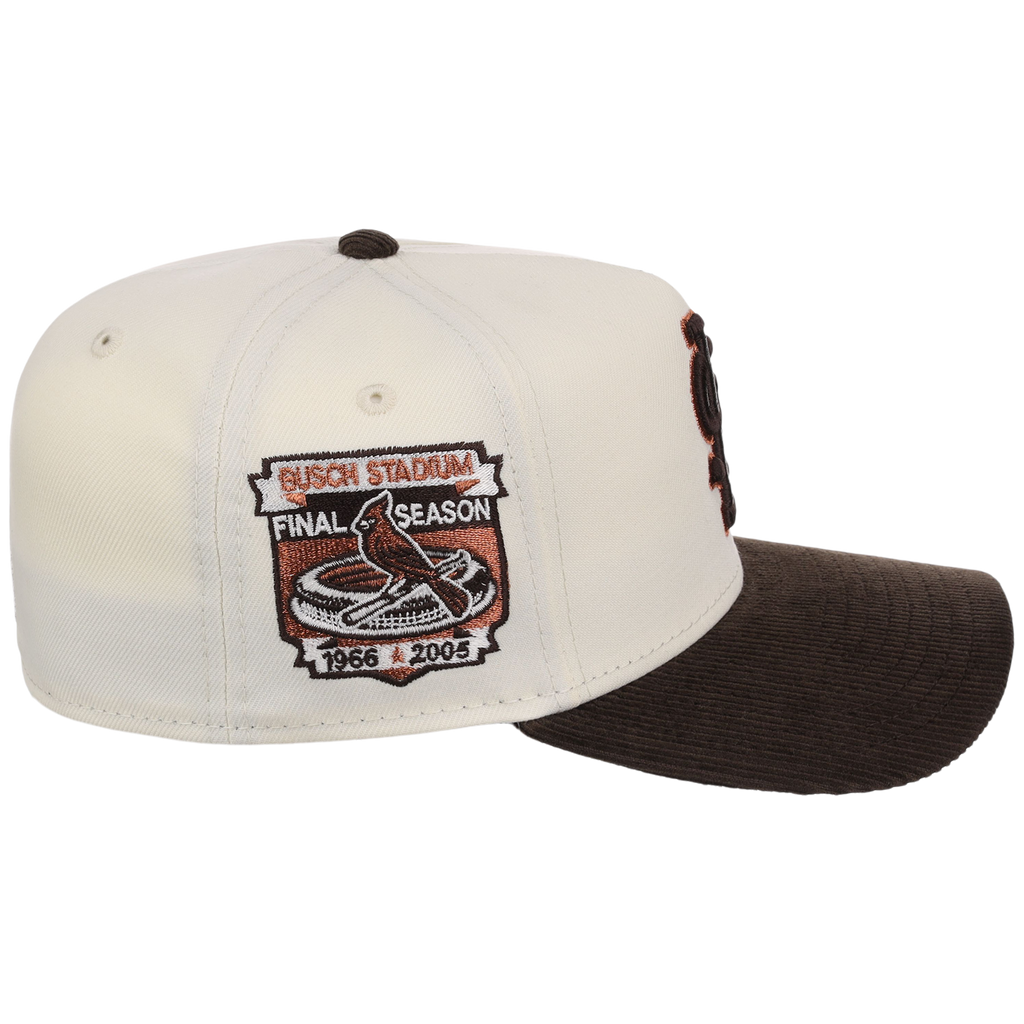 St. Louis Cardinals MLB Chrome Walnut Cord New Era 59FORTY