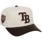 Tampa Bay Rays MLB Chrome Walnut Cord New Era 59FORTY