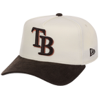 Tampa Bay Rays MLB Chrome Walnut Cord New Era 59FORTY