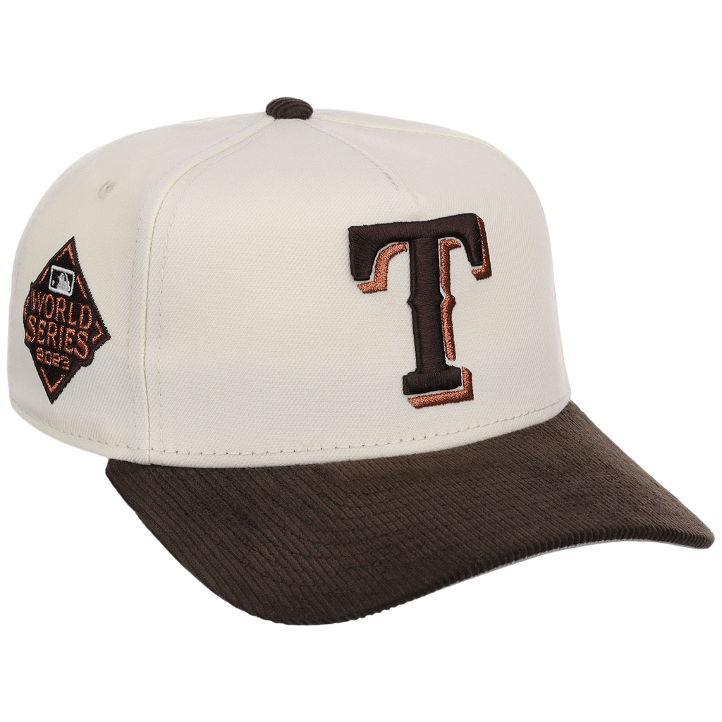 Texas Rangers MLB Chrome Walnut Cord New Era 59FORTY