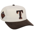 Texas Rangers MLB Chrome Walnut Cord New Era 59FORTY