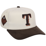 Texas Rangers MLB Chrome Walnut Cord New Era 59FORTY
