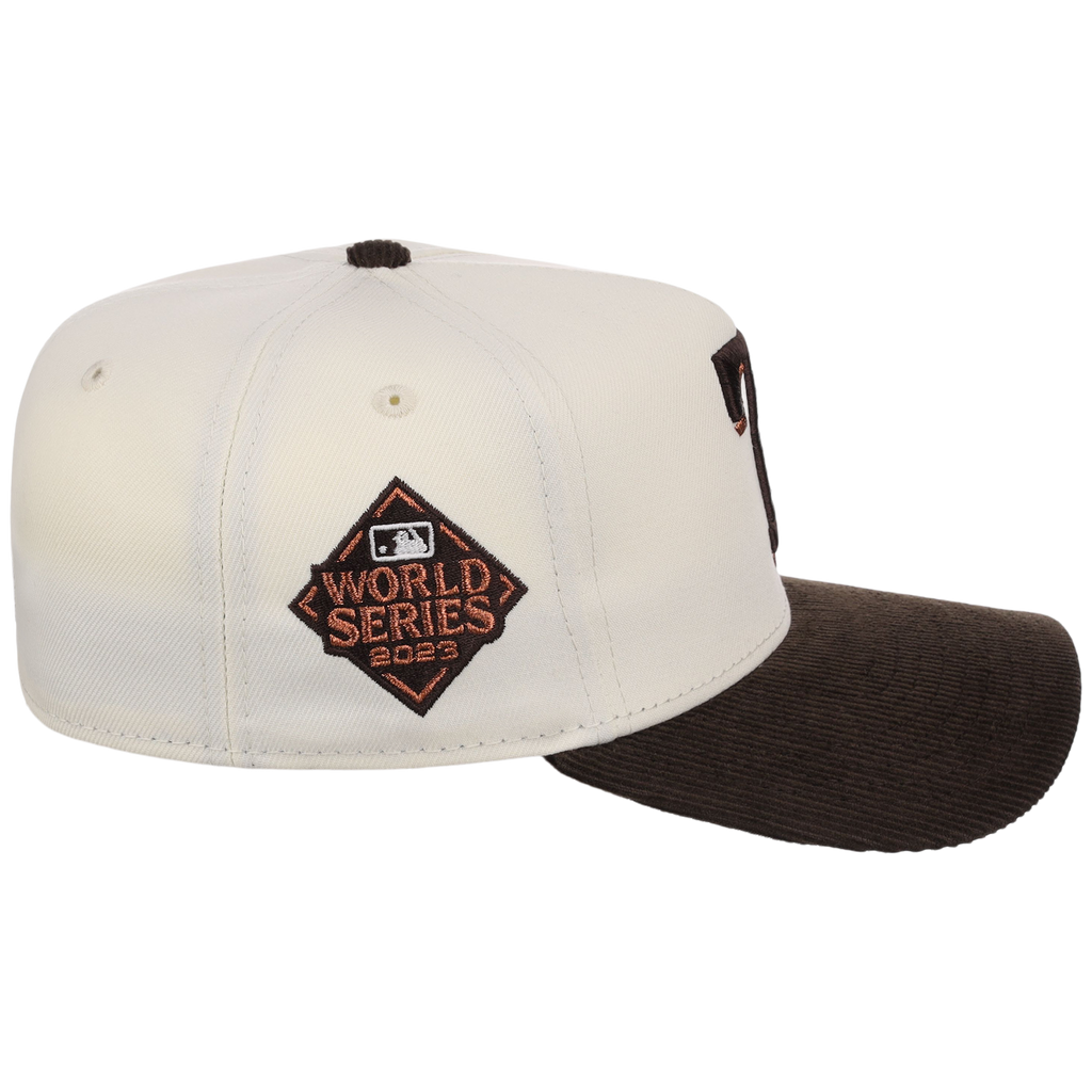 Texas Rangers MLB Chrome Walnut Cord New Era 59FORTY