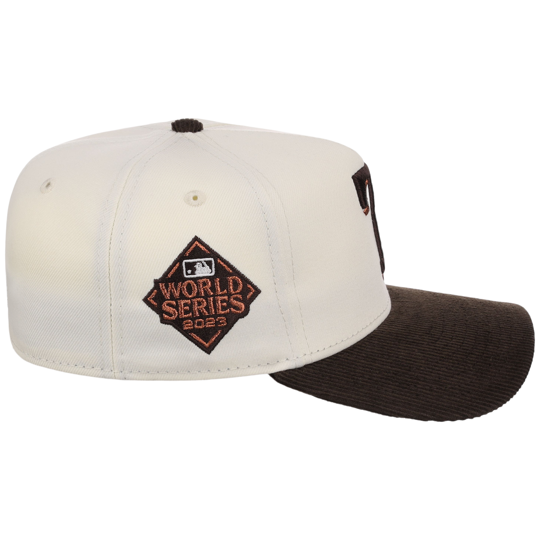 Texas Rangers MLB Chrome Walnut Cord New Era 59FORTY