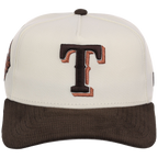 Texas Rangers MLB Chrome Walnut Cord New Era 59FORTY