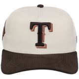 Texas Rangers MLB Chrome Walnut Cord New Era 59FORTY