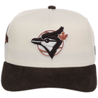 Toronto Blue Jays MLB Chrome Walnut Cord New Era 59FORTY
