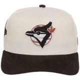 Toronto Blue Jays MLB Chrome Walnut Cord New Era 59FORTY