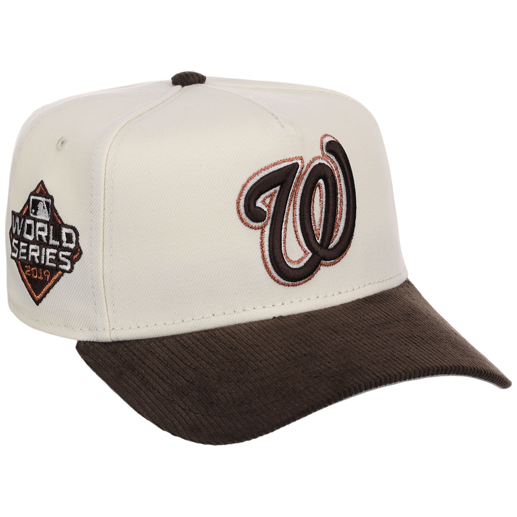 Washington Nationals MLB Chrome Walnut Cord New Era 59FORTY
