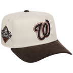 Washington Nationals MLB Chrome Walnut Cord New Era 59FORTY