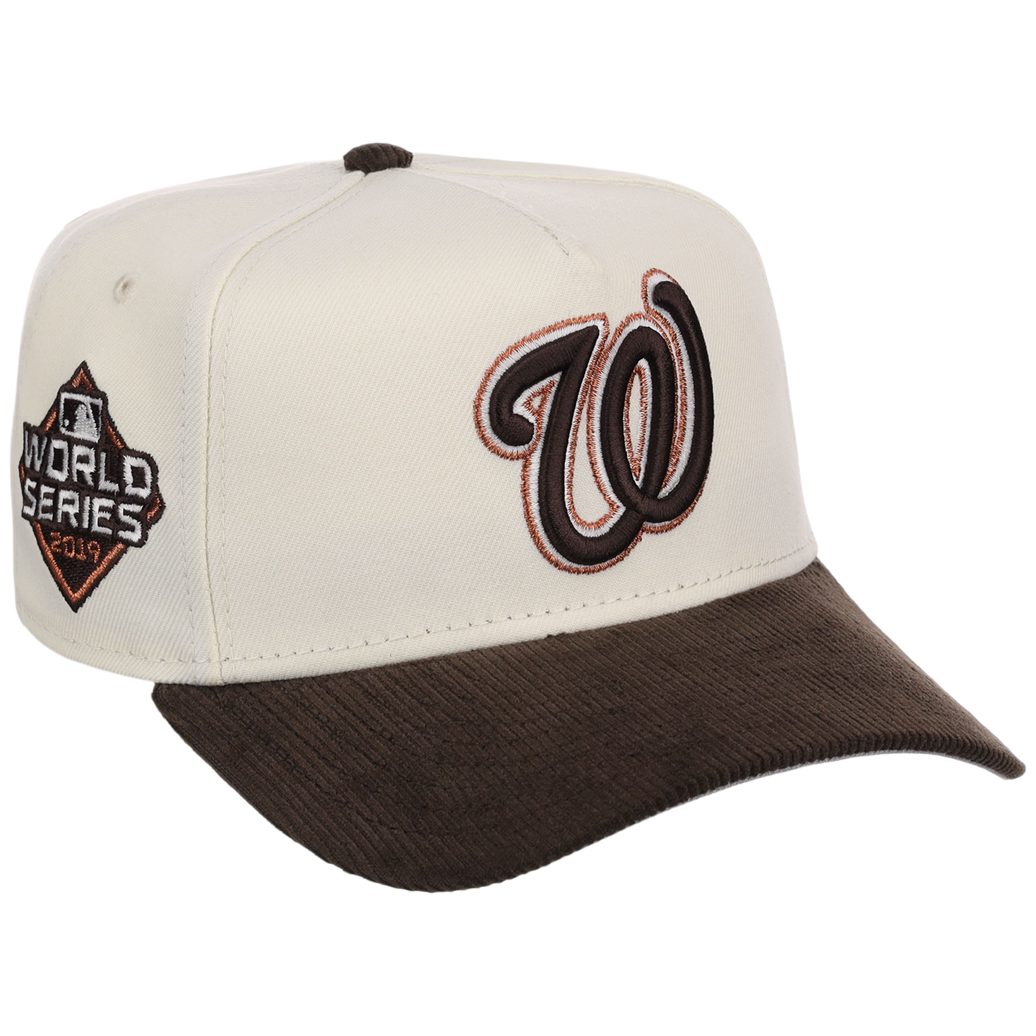 Washington Nationals MLB Chrome Walnut Cord New Era 59FORTY