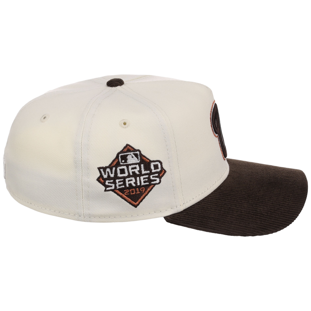 Washington Nationals MLB Chrome Walnut Cord New Era 59FORTY