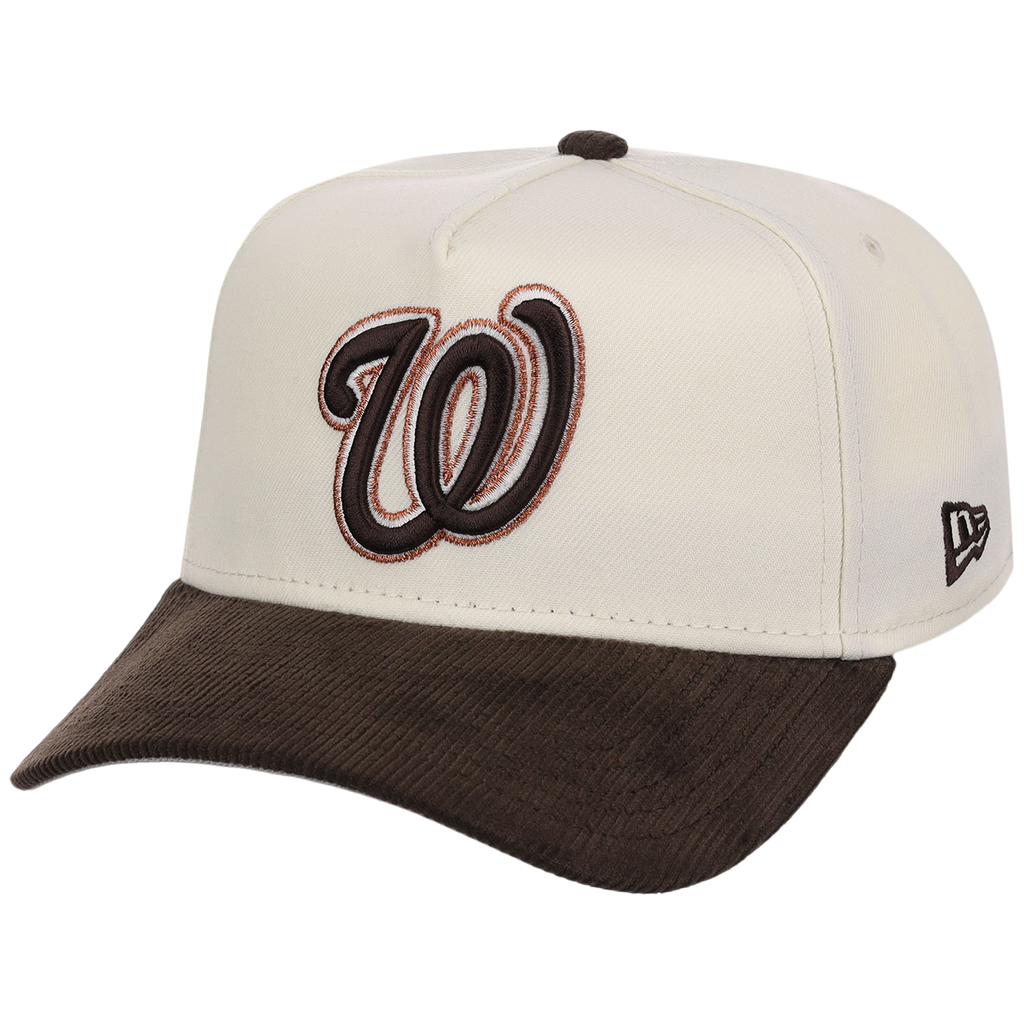 Washington Nationals MLB Chrome Walnut Cord New Era 59FORTY