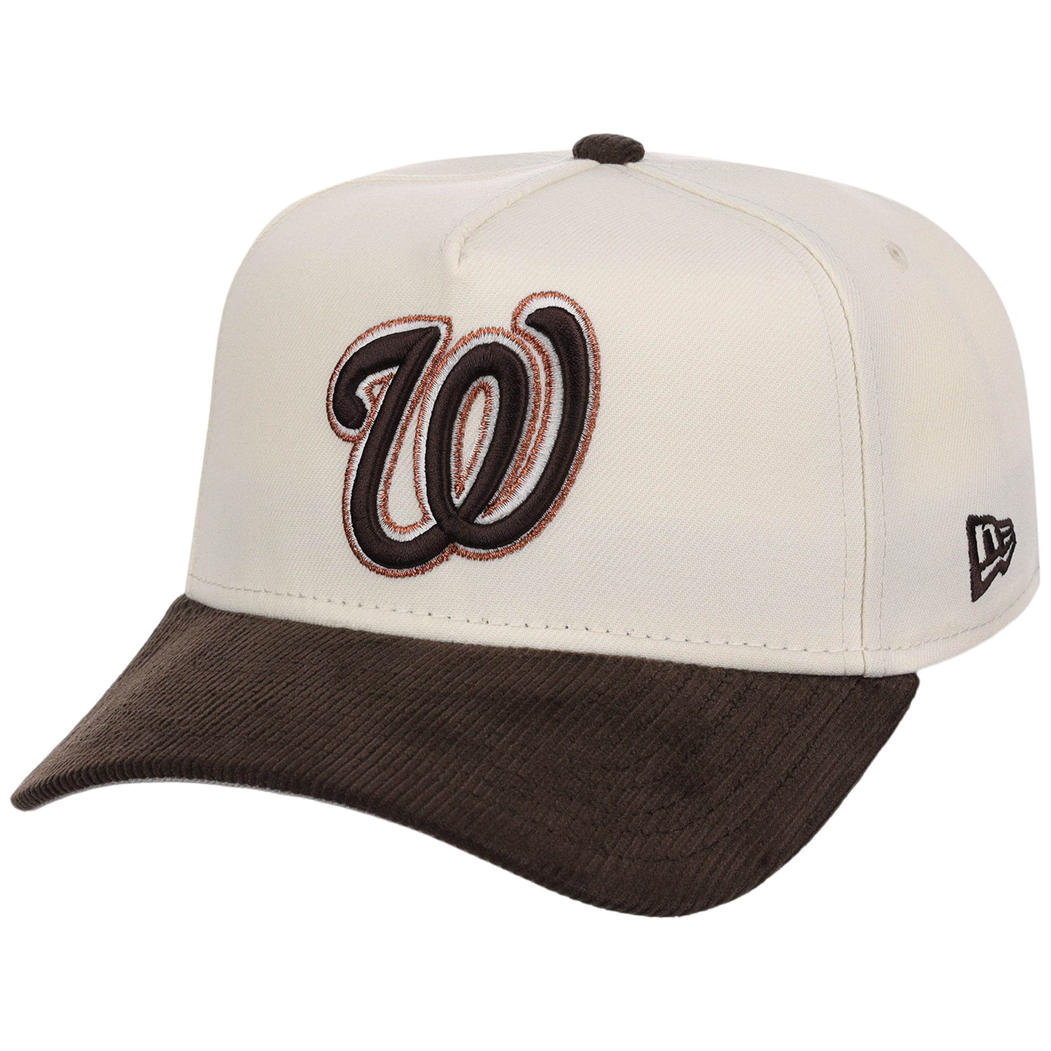 Washington Nationals MLB Chrome Walnut Cord New Era 59FORTY