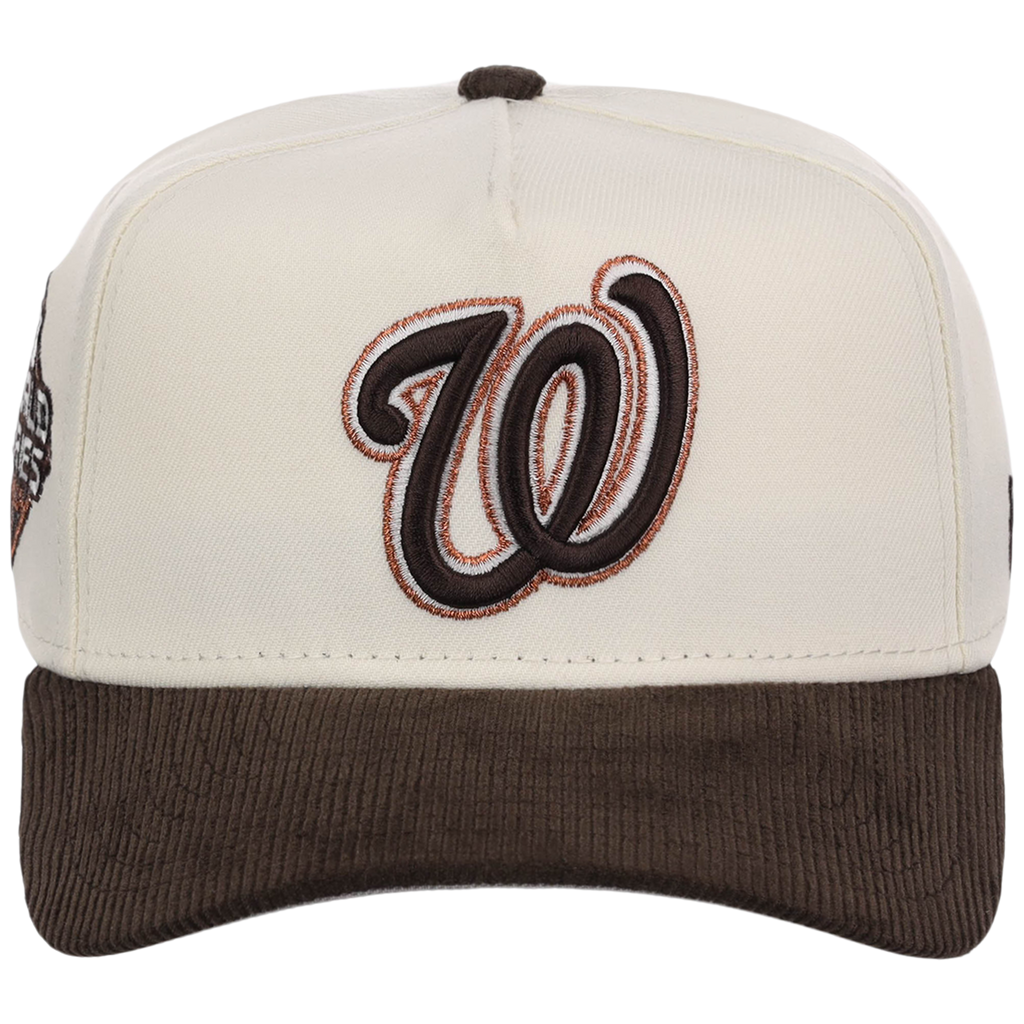 Washington Nationals MLB Chrome Walnut Cord New Era 59FORTY