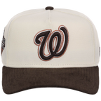 Washington Nationals MLB Chrome Walnut Cord New Era 59FORTY